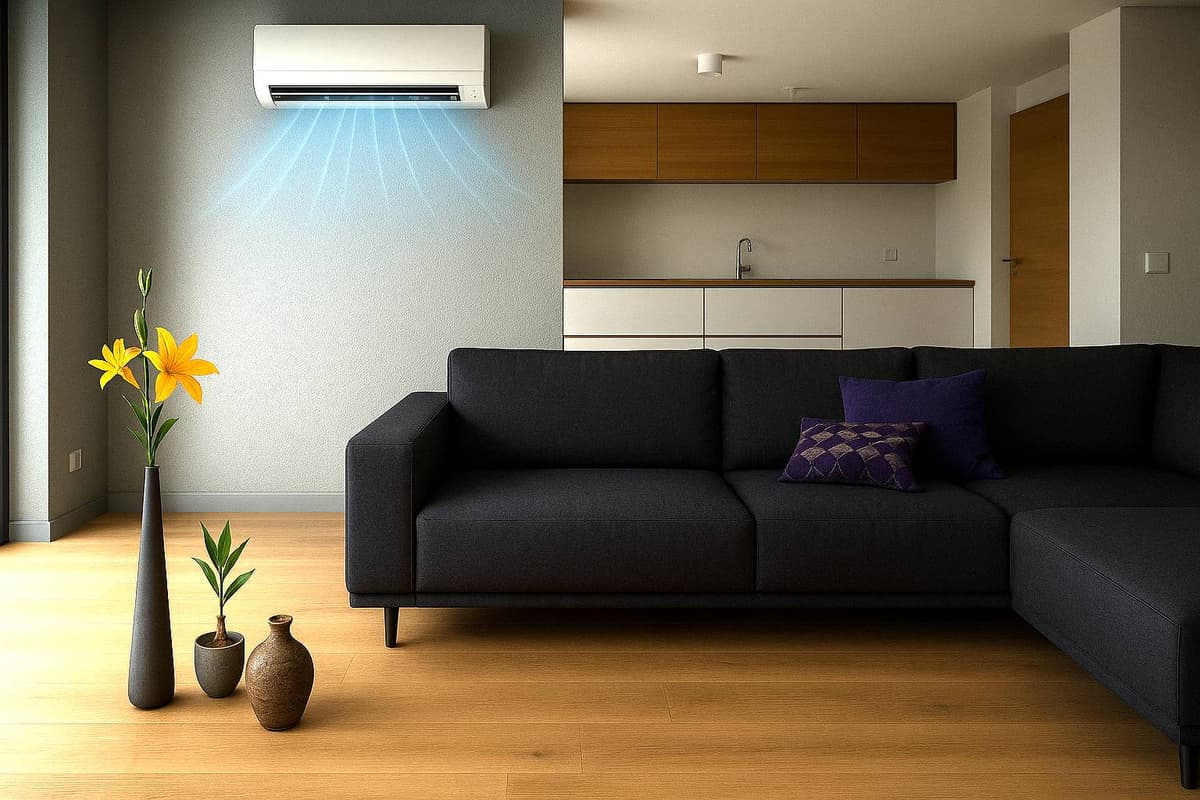 Una mujer se recuesta en el sofá y disfruta de la comodidad del hogar.